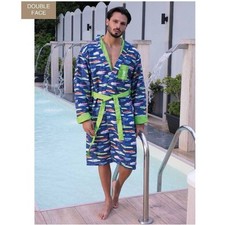 Accappatoio Uomo In Microfibra